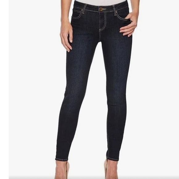 Kut Jeans Diana Curvy Skinny Dark Wash Kut From the Kloth Size 4 Jeans - Picture 1 of 11